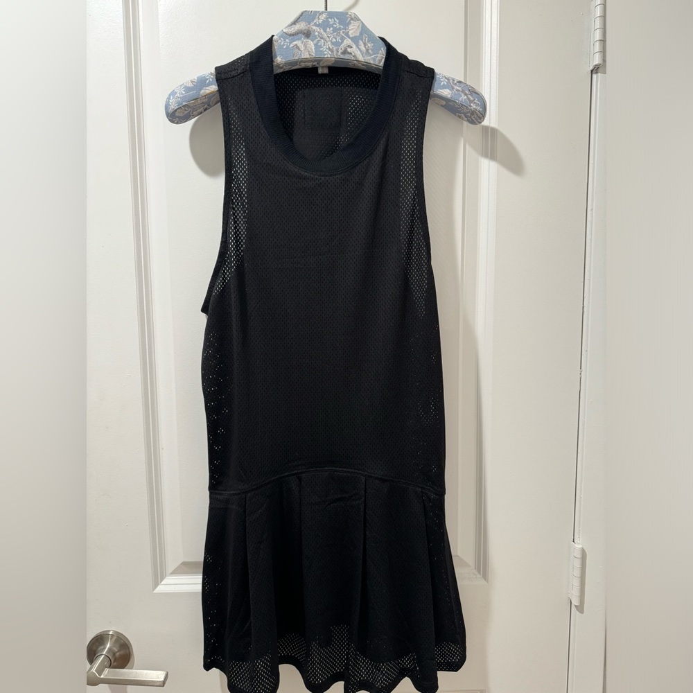FP MOVEMENT Courtside Mesh Dress / Black Size Medium